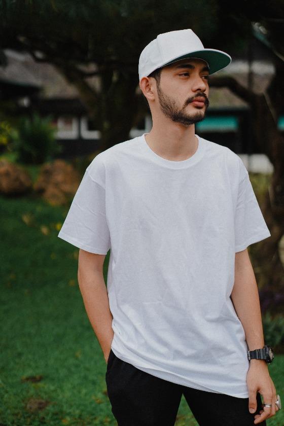 Everyday Luxury Cotton T-Shirt in crisp white