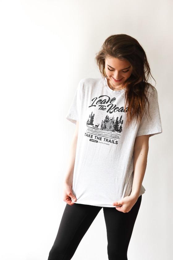Capsule Oversized Graphic Tee in off-white